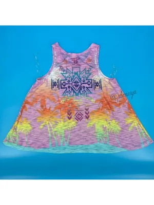 No Boundaries Y2K Vintage Summer Casual Juniors Women's Tank Top Size L NWOT thumbnail 2
