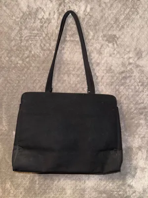 Villager A Liz Claiborne Company Black Structured Laptop Briefcase Tote thumbnail 11