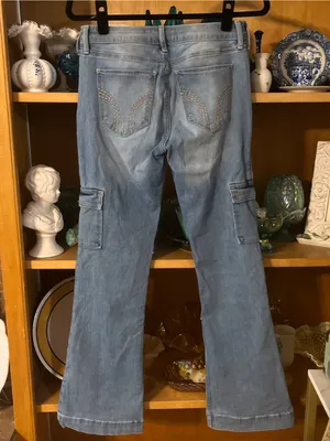 Hollister Low Rise Boot Cut Jeans Size 5R thumbnail 3