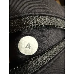 Lululemon Black Pleated Splatter Print Tennis Skort Size 4 Activewear Skirt flaw thumbnail 5