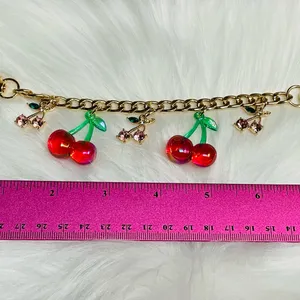 🍒New Cherry Coke Purse with Cherry Chain and Cherry Charms Attachments🍒 thumbnail 5