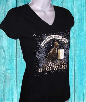 Cowgirl Hardware black T-shirt thumbnail 1