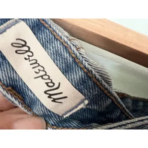 Madewell Shorts Womens Size 28 Blue Distressed Relaxed Short Length‎ Denim thumbnail 4