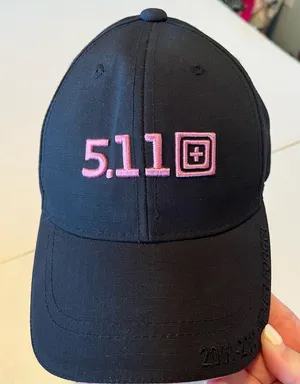5.11 Tactical Womens Black Pink Hat 2001 - 2011 Never Forget Chief Supply 911‎ thumbnail 1