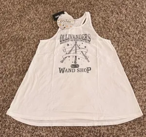 NWT Harry Potter Ollivanders Wand Shop Tank- M thumbnail 1
