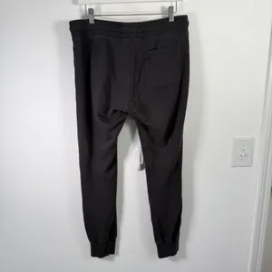 American Giant French‎ Terry Jogger Sweatpants Black Lounge READ Womens Medium thumbnail 7