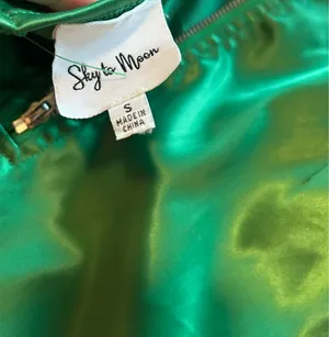 Sky to Moon green mini dress thumbnail 2