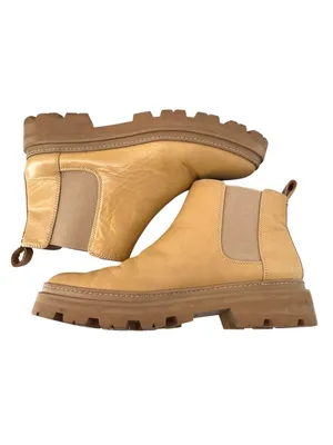 Madewell Mariam Chelsea Boot Tan Leather Womens Size 10.5 Gorpcore Utility thumbnail 11