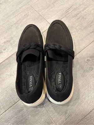 Vivaia Walker Iasmin Knot Hybrid Penny Loafers shoes black sz 39 8 thumbnail 4