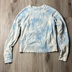 Faherty Bells Tie Dye Crewneck Sweatshirt Size Extra Small thumbnail 5