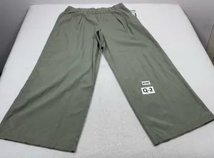 Womans NWT Universal Thread Pullon Slacks Size XL Olive Green thumbnail 1
