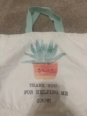 Urban Outfitters Plant Canvas Tote Bag thumbnail 4
