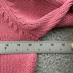 Northern Isles Turtleneck Knit Sweater Snowflake‎ Acrylic Wool Retro Women Large thumbnail 6