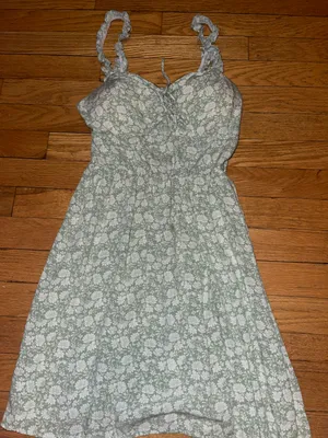 Summer Mini dress Green thumbnail 2
