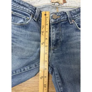 Paige Hollywood Hills Jeans Women 27 Low Rise Bootcut Flare Medium Wash USA thumbnail 12