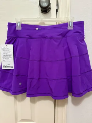 NWT Lululemon Pace Rival Skirt Long Atomic Purple thumbnail 4