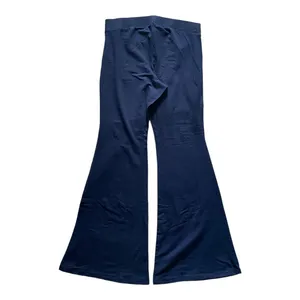 NWOT--NAVY BLUE FLARE BOTTOM LEGGINGS-SIZE 1X Brand new leggings thumbnail 5
