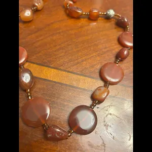 Necklace chunky long Very cute necklace fashion jewlery thumbnail 2