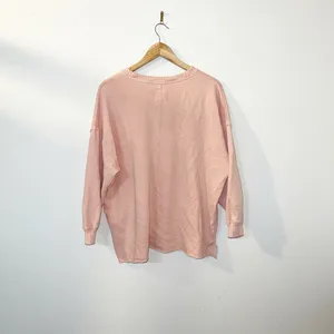 Aerie oversized light pink/peach “after sunset” graphic distressed crewneck thumbnail 9