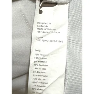 Fabletics White Performance Jogger Pants Womens‎ XL Drawstring Cargo GJ2253977 thumbnail 4