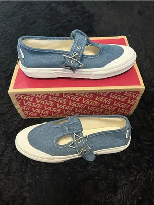 VANS Mary Jane Style 93 Denim blue star buckle shoes sneakers women’s 9 new thumbnail 7