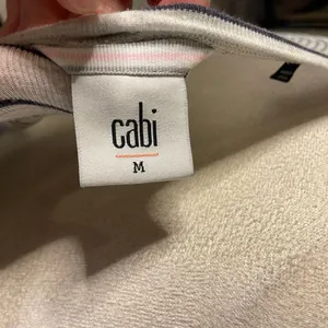 CAbi Oversized‎ Striped Long Sleeve Tee Top Size M thumbnail 4