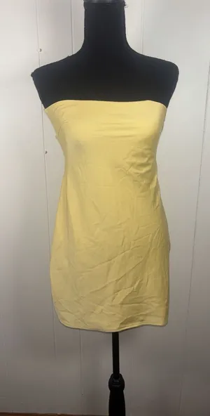 Peppermayo Yulina mini dress yellow nwt us‎ size 4 thumbnail 1