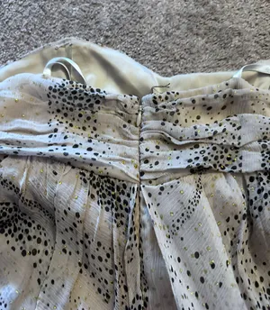 vintage Haven Fairy Beige Dress thumbnail 4