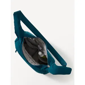 New Athleta All About Small Crossbody Hobo Bag Coastal Teal thumbnail 5