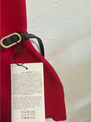 #80 NWT Zara Red Sleeveless A-Line Mini Dress Size Large thumbnail 7