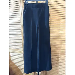 Brand New OGL Women's Size XS Black Ponte Pleated Tailored Pants thumbnail 3