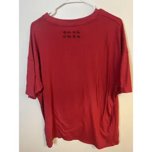 American Eagle Outfitters Shirt Wm Lg Red Disney World Mickey Mouse Christmas thumbnail 5