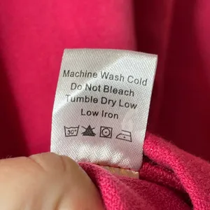 Tuckernuck Fuchsia Pink Avery Terry Shirt Dress Mini Button Stand Collar S thumbnail 7