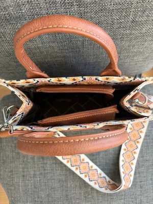 Wrangler Southwestern Crossbody Tote Bag thumbnail 4