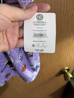 Way to Celebrate Halloween Retro Pinup Witch Pajamas Size Large NWT thumbnail 3