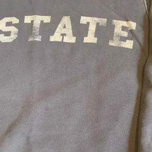 ​Aerie UPSTATE Blue Crewneck Sweatshirt S Petite Vtg Wash‎ Faded Aesthetic VSCO thumbnail 2