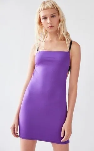 Urban Outfitters Silence + Noise backless Sofia mini Dress size XS thumbnail 1