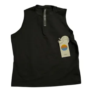 Vuori Halo Muscle Tank Solid Black Sz Medium Activewear Athleisure New thumbnail 1