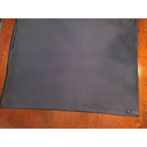 Lululemon women's black stretchy oversized scarf EUC thumbnail 10