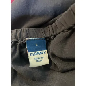 OLD NAVY One Shoulder Midi Shift Dress Volcanic Blue Size Large L POCKETS thumbnail 3