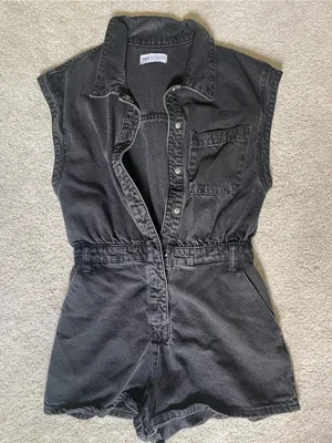 Zara Black Romper thumbnail 2
