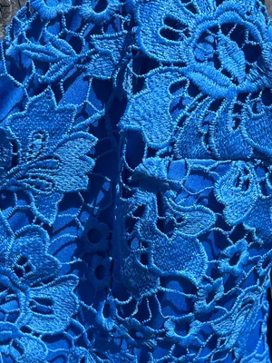 Lulu's Taliah Blue Lace Midi Dress thumbnail 7