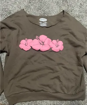 Women’s crewneck sweater Brown Size M thumbnail 1