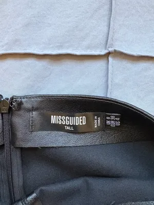 Missguided Leather Mini Skirt Faux thumbnail 3