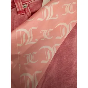 Juicy Couture Jeans Women 29 Pink Calypso Coral Venice Scarf Y2K Denim thumbnail 7