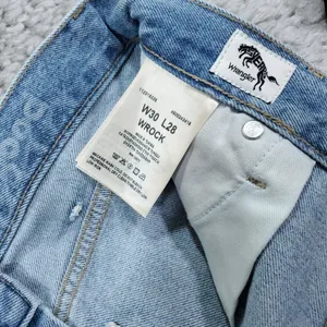 Wrangler Wrock 672 High Rise Kick Flare Jeans Light Wash Blue Cowgirl Size 30x28 thumbnail 6