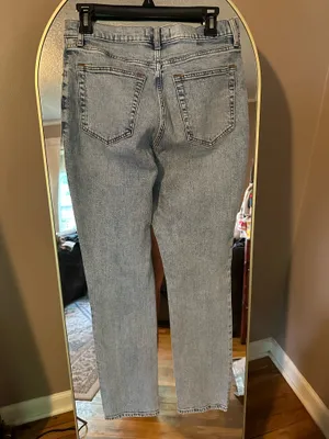 Abercrombie Jeans Slim High-Rise Straight thumbnail 3