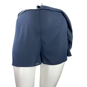 NEW Abercrombie & Fitch Women's Navy Blue High Waist Mini Skirt Skort Size XL thumbnail 4