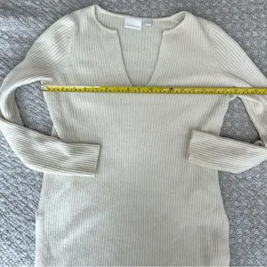 Ett:twa Amrita Ribbed Sweater Tunic Ivory Size XS thumbnail 8