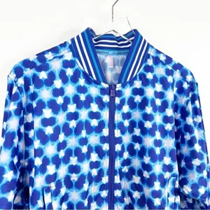 NWT Free People Movement Top Speed Water-Resistant Jacket Women's M Blue‎ Tennis thumbnail 5